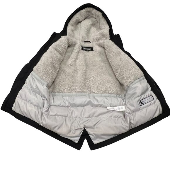 Eddie Bauer Kid's Down Parka, Black, XS 5/6 - Picture 4 of 10